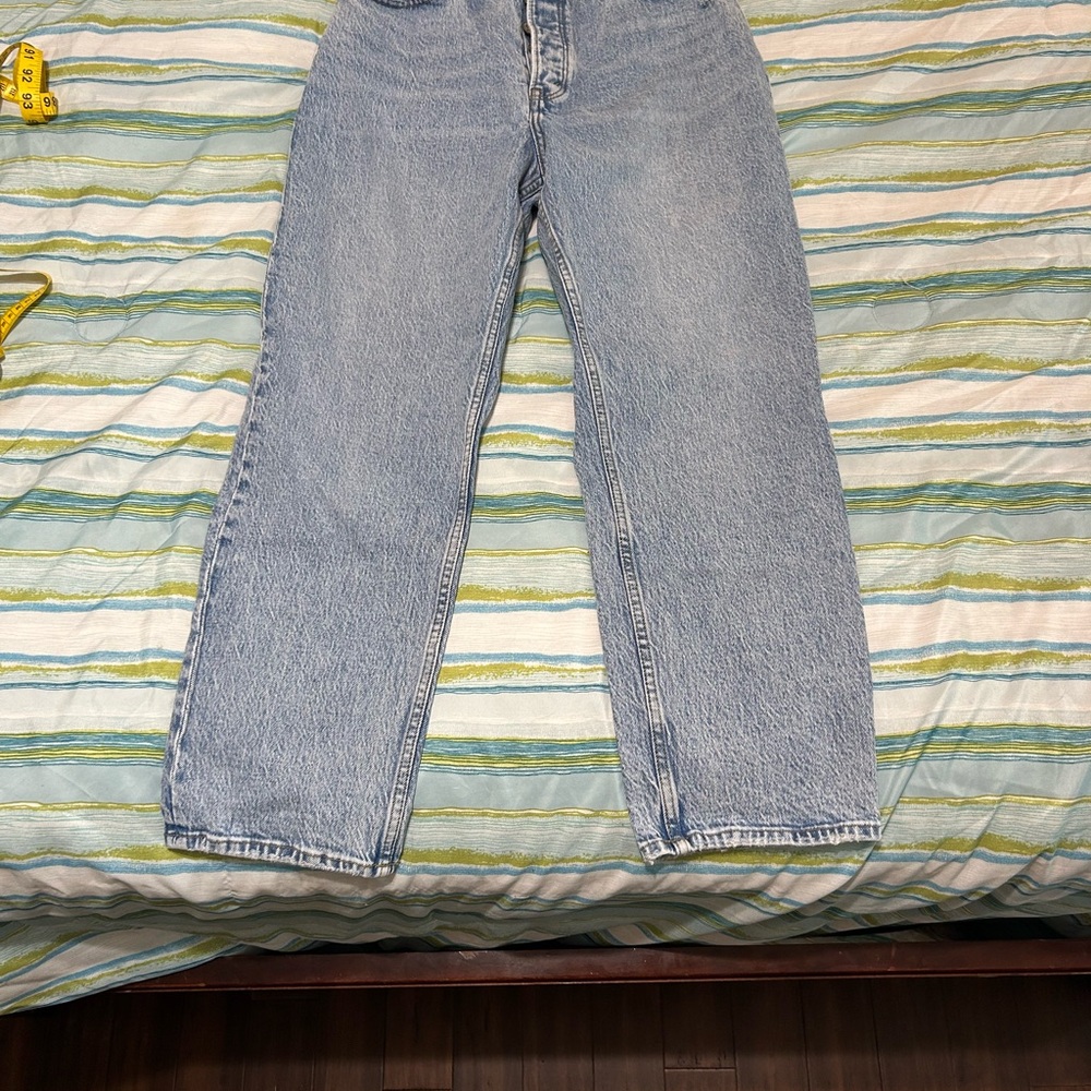 Abercrombie & Fitch Light Blue Relaxed Women's Jeans